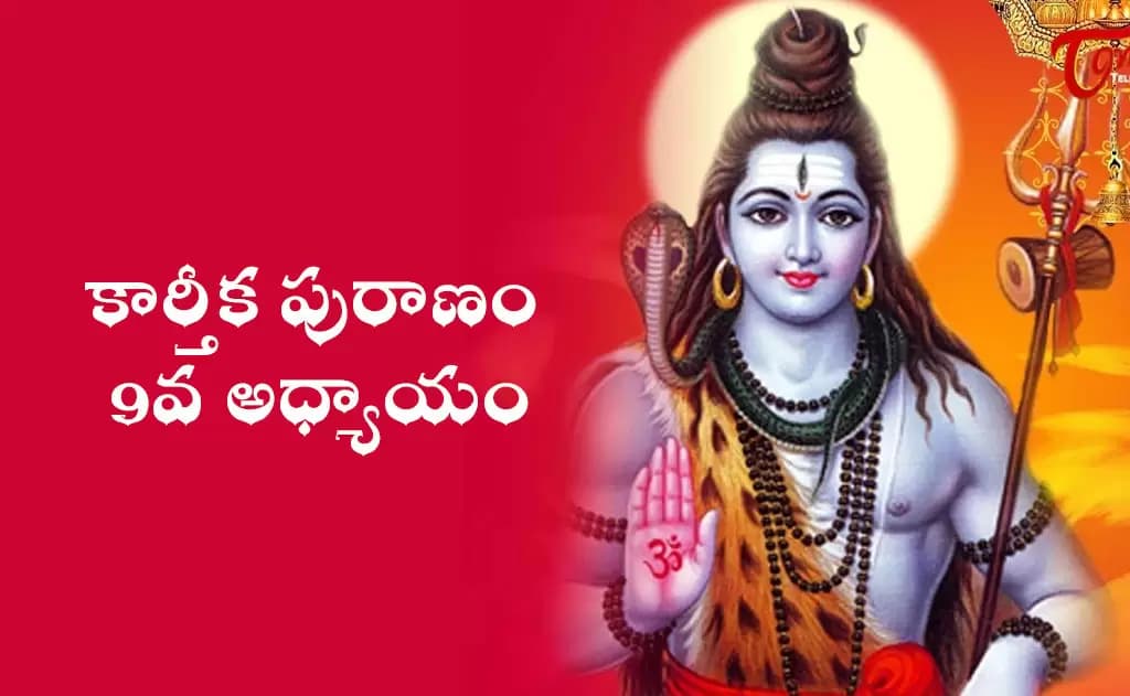 కార్తీక పురాణం - 9వ అధ్యాయం