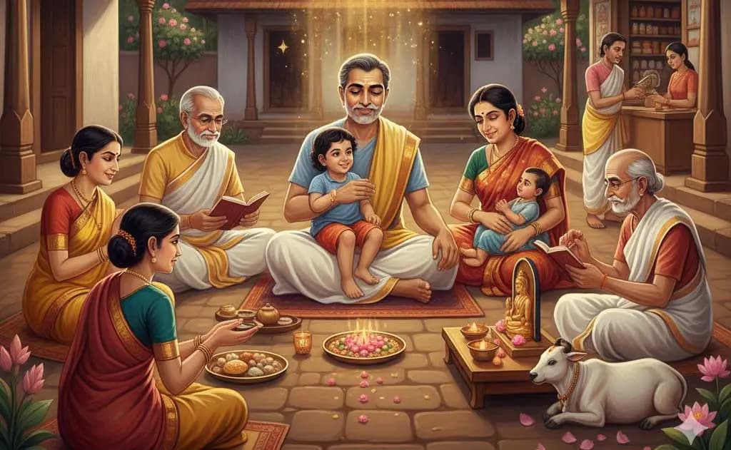 కుటుంబ యజమాని పుణ్యం – ఎవరికి ఎన్ని ఫలాలు అందుతాయి? — జీవనశైలి