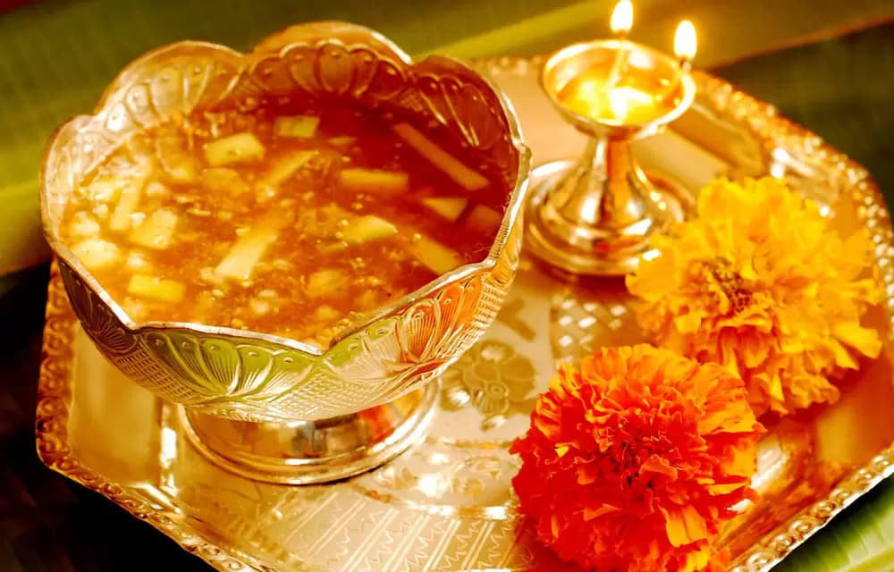 ఉగాది పచ్చడి కథ: ప్రతీకాత్మకత మరియు వంటకము — ఉగాది