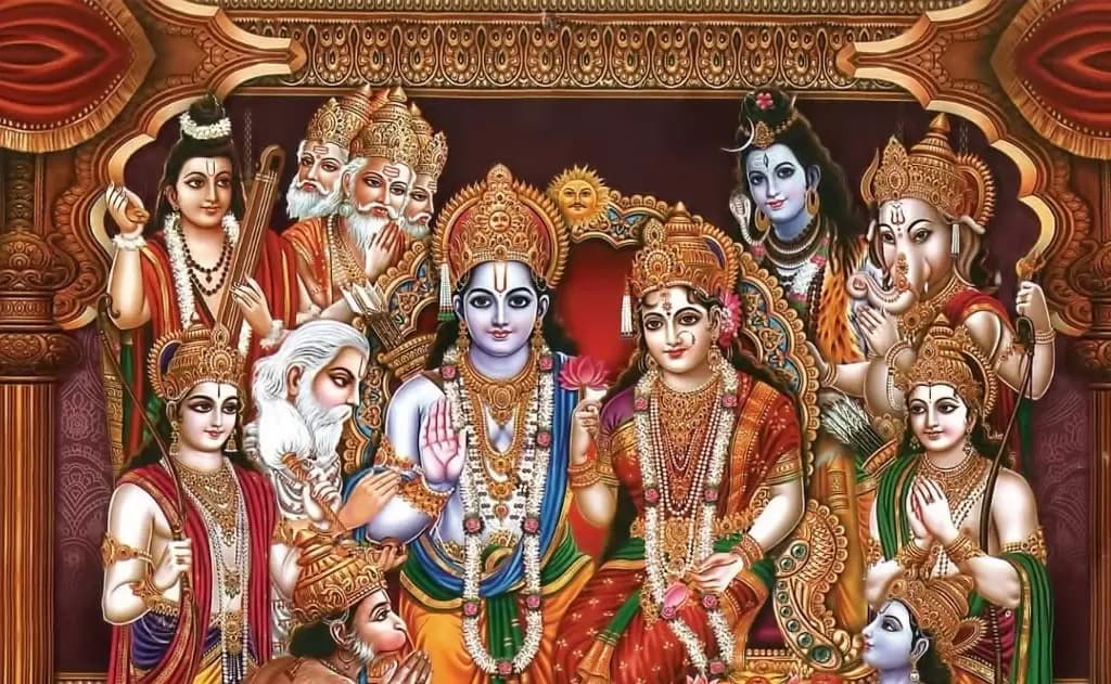 ఆదర్శ జీవితం అనే అక్షరంగా వెలసిన శ్రీరాముడు