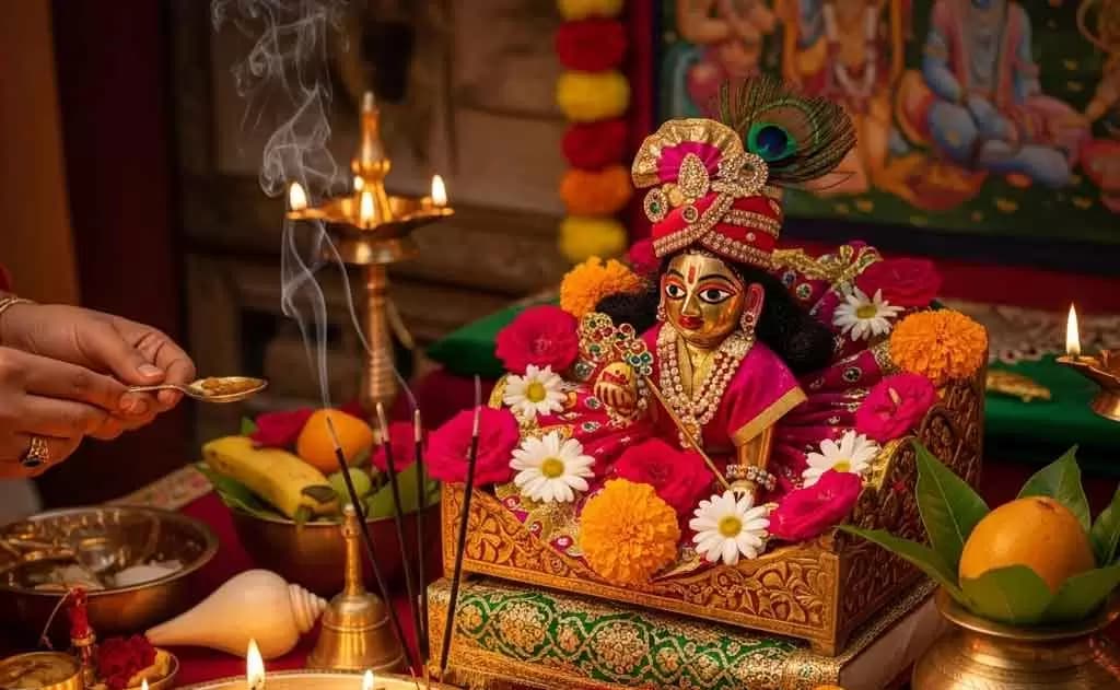 శ్రీకృష్ణాష్టమి పూజా విధానం
