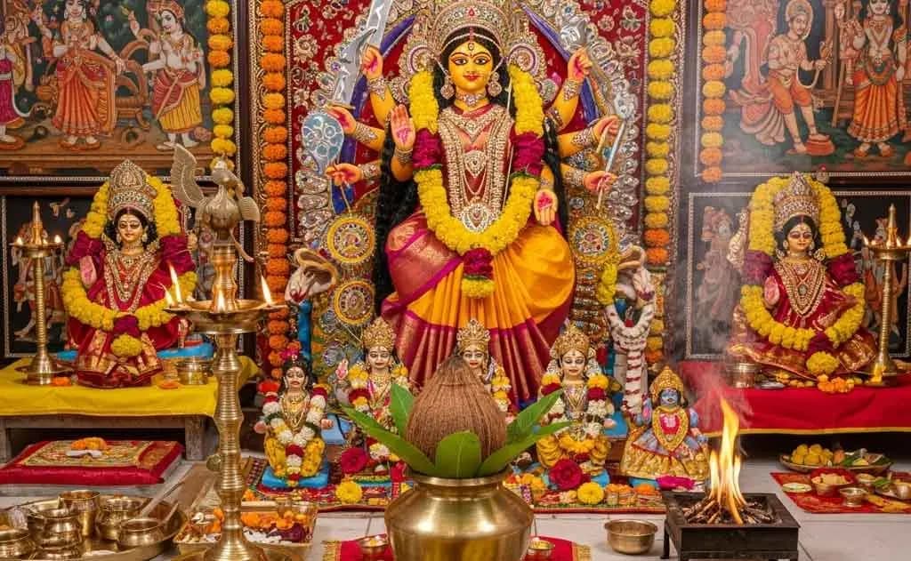 శరన్నవరాత్రి విశేష పూజ ఆహ్వానం