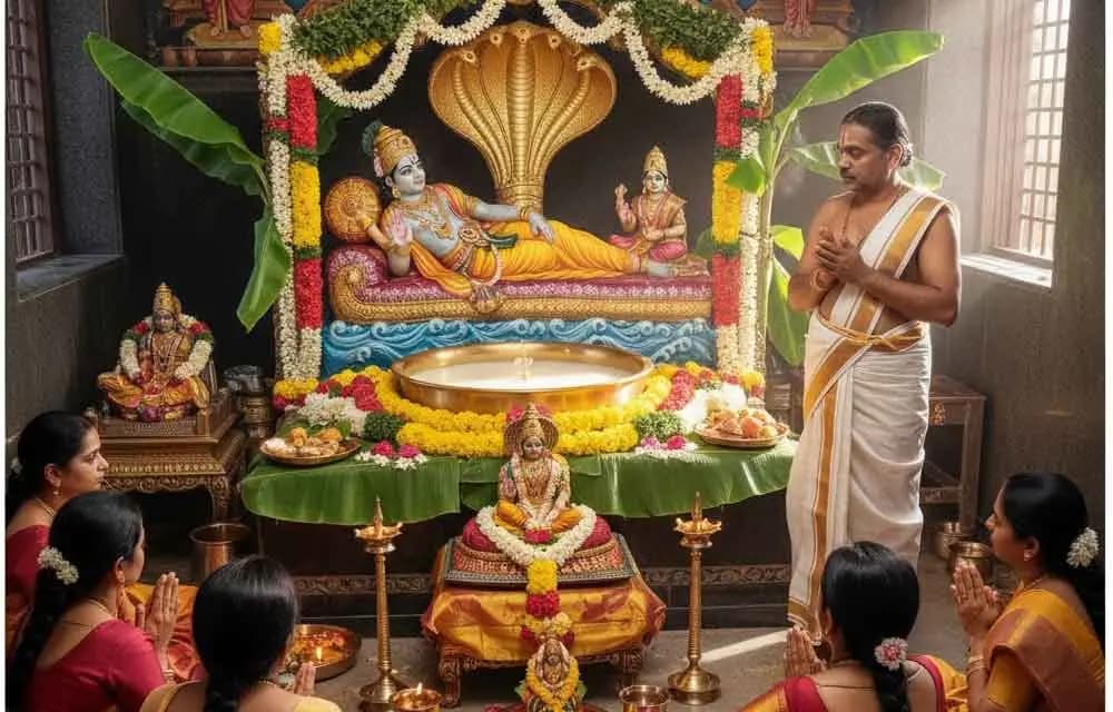 క్షీరాబ్ధి ద్వాదశి పూజ – రాబ్ధిశయన వ్రత విధానం