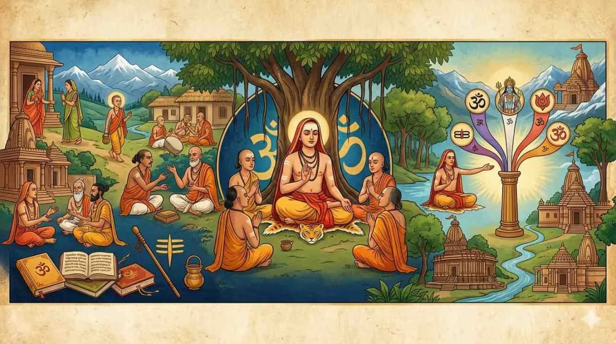 హిందువులు మరియు ప్రపంచం ఆది శంకరాచార్యుల నుండి ఏమి నేర్చుకోవాలి — ఆధునిక యుగానికి శాశ్వత జ్ఞానం — ప్రముఖ హిందువులు