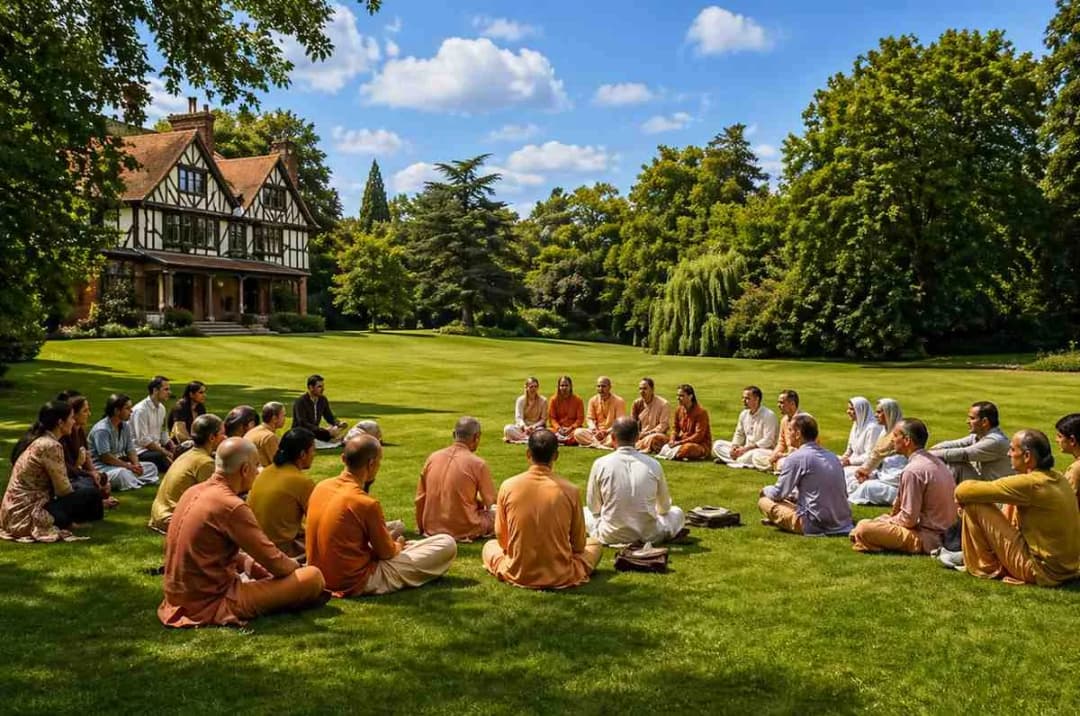 ISKCON Bhaktivedanta Manor, Hertfordshire, UK