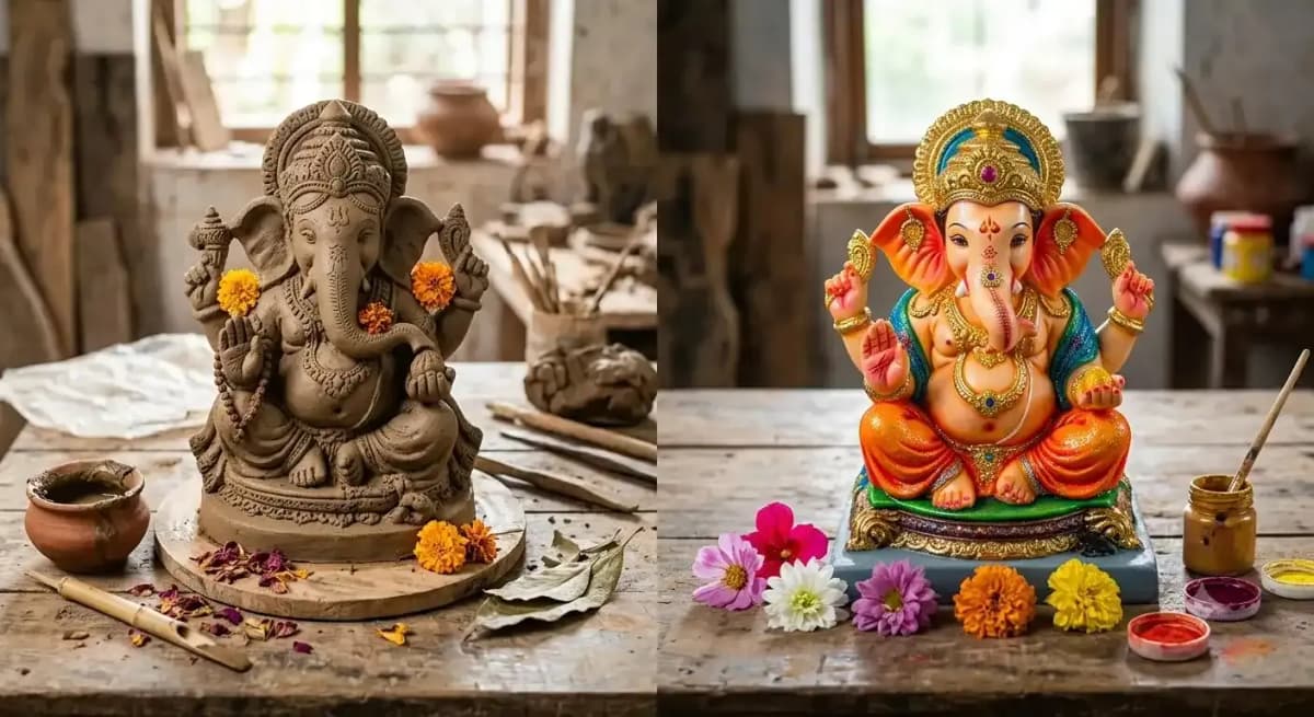 పార్థివ గణపతి ప్రాముఖ్యత — మట్టి వినాయకుడి విశిష్టత — వినాయక చవితి