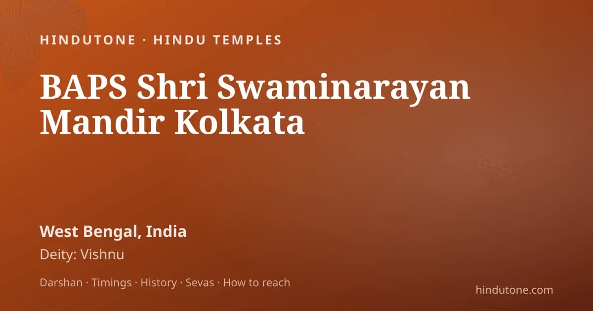 కెనడాలో ప్రముఖ హిందూ దేవాలయాలు — NRI గైడ్ (2026) — ఆలయాలు