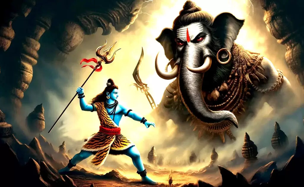 హిందూ దేవతలు మరియు శాస్త్రం: గణేశ్ యొక్క ఏనుగు తల - పురాణాలు మరియు జీనాశాస్త్రం — హిందూ దేవుళ్ళు