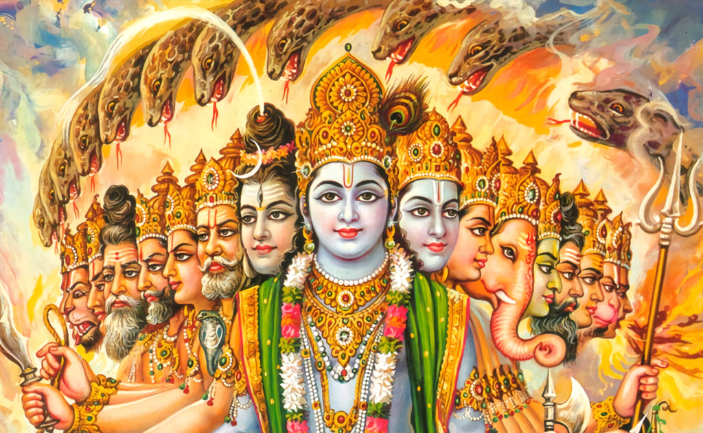 విశ్వరూపం - పరమాత్మ యొక్క అనంతమైన స్వరూపం — ఆధ్యాత్మికత