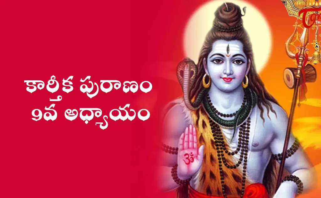 కార్తీక పురాణం - 9వ అధ్యాయం — కథలు