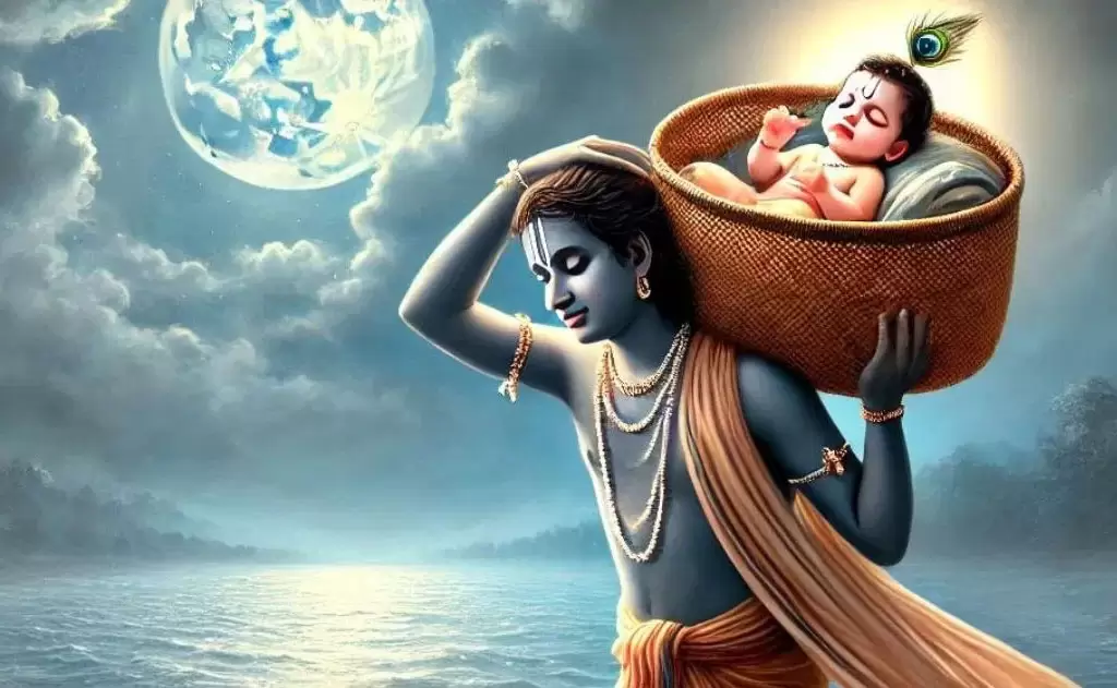 శ్రీకృష్ణుని జననం మరియు అద్భుతాలు — హిందూ దేవుళ్ళు