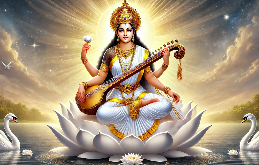 సరస్వతి దేవి: విద్యా దేవత గురించి తెలియని ఆసక్తికర విషయాలు మరియు ఆధ్యాత్మిక రహస్యాలు — హిందూ దేవుళ్ళు