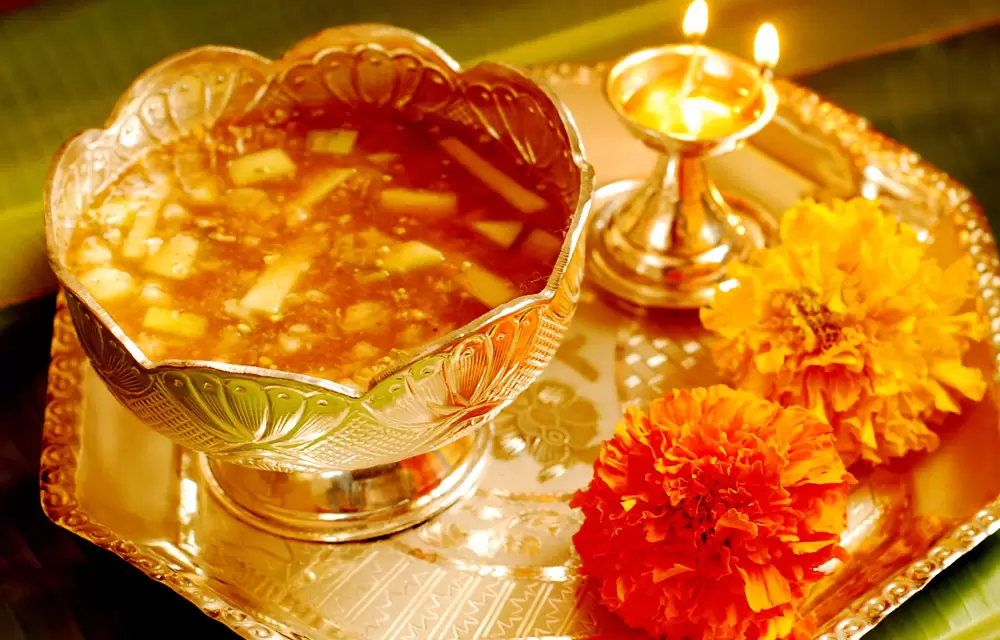 ఉగాది పచ్చడి కథ: ప్రతీకాత్మకత మరియు వంటకము — ఉగాది