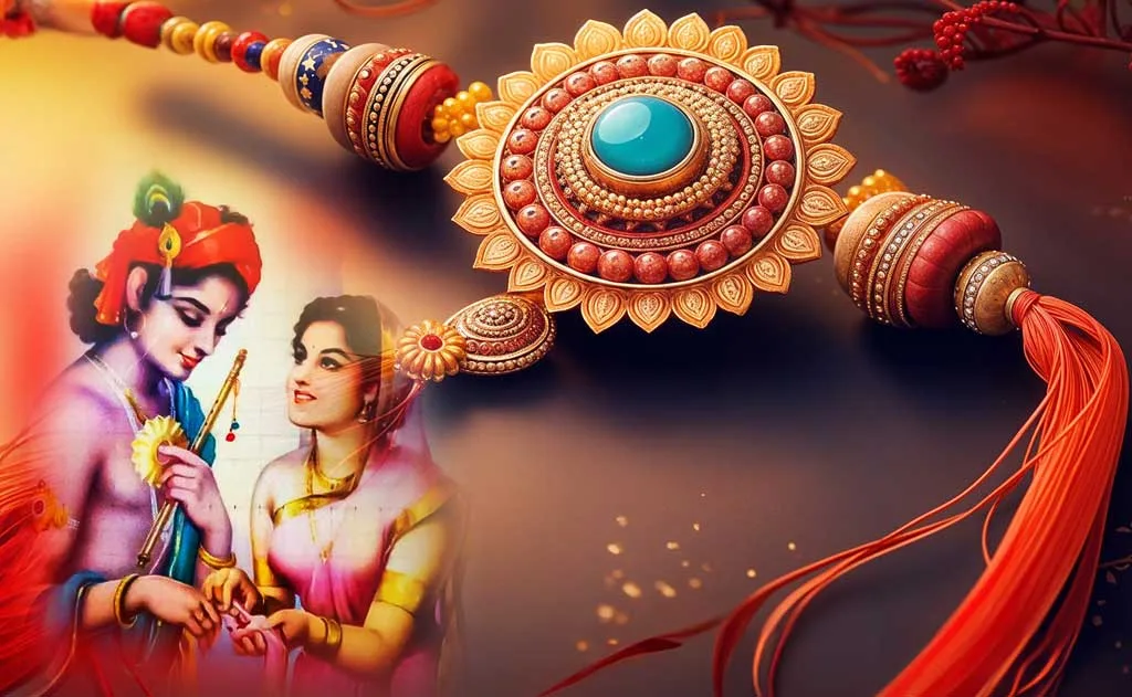 కృష్ణుడు మరియు ద్రౌపది: రక్షాబంధన కథ మరియు దాని అర్థం — పండుగలు