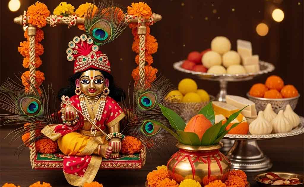 జన్మాష్టమి 2025 శుభాకాంక్షలు మరియు కోట్స్ - — పండుగలు