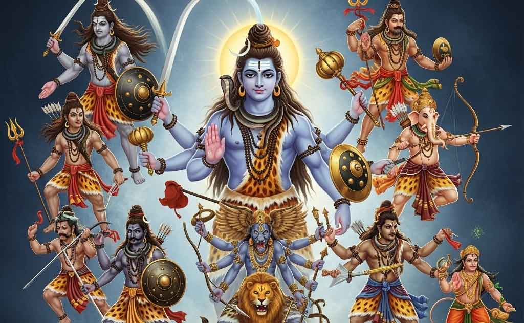 The 19 Avatars of Lord Shiva Across Different Yugas - Complete Guide from Shiva Maha Purana — Hindu Gods