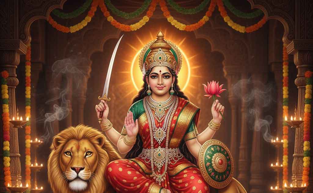 దసరా శరన్నవరాత్రులు – దేవీ అవతారం విశిష్టత- నాలుగవ రోజు అవతారం – శ్రీ కాత్యాయనీ దేవి — Uncategorized