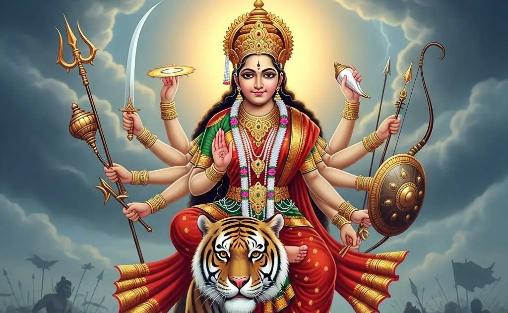 మీ నవరాత్రి శిశువు కోసం దుర్గా దేవి స్ఫూర్తితో 99 పేర్లు