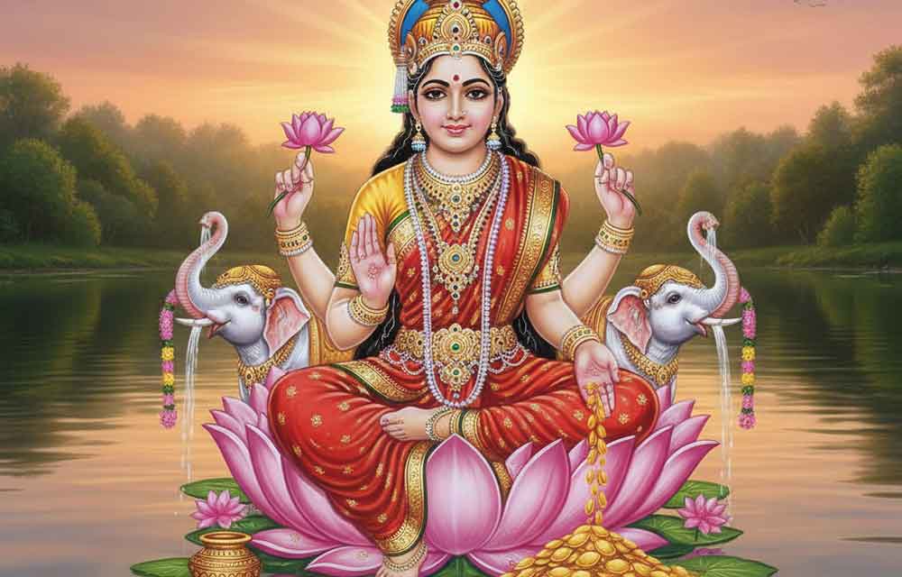 దేవీ శరన్నవరాత్రులు -విజయవాడ కనకదుర్గమ్మ ఐదవ రోజు అలంకారం శ్రీ మహాలక్ష్మీ దేవి — పండుగలు