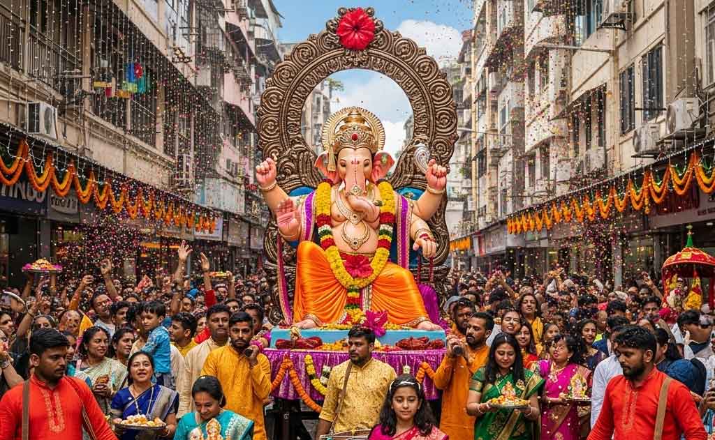 దేశం మొత్తం మీద వినాయకచవితి ఖర్చు లక్ష అరవై వేల కోట్ల రూపాయలు! — పండుగలు