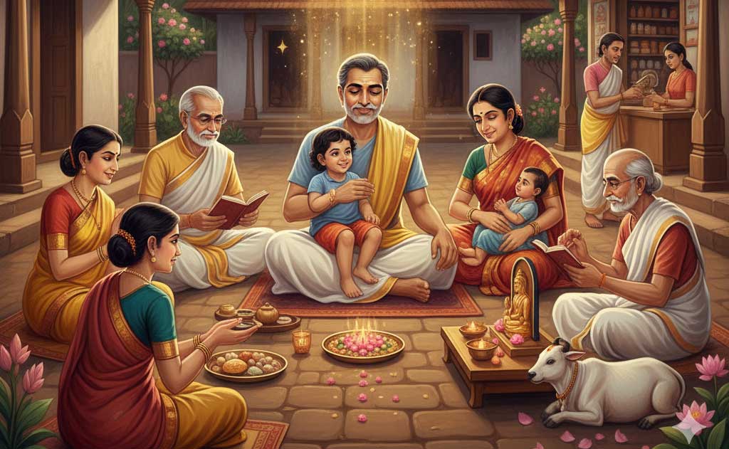 కుటుంబ యజమాని పుణ్యం – ఎవరికి ఎన్ని ఫలాలు అందుతాయి? — జీవనశైలి