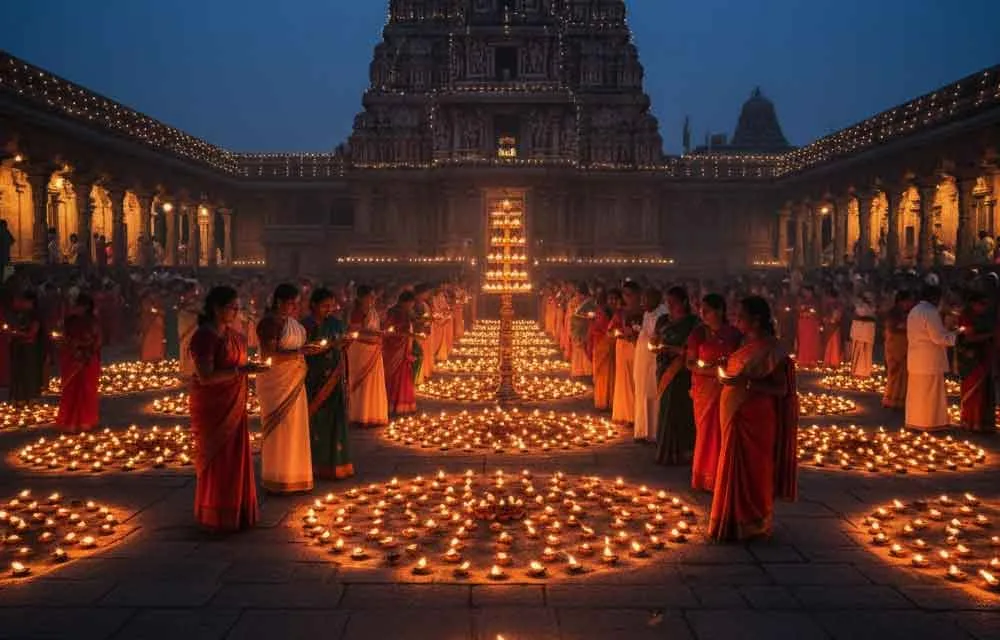Karnataka Celebrate Karthika Deepotsavam