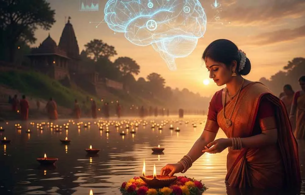 కార్తీక మాసం మరియు సానుకూలత శాస్త్రం: ఆచారాలు మానసిక ఆరోగ్యాన్ని ఎలా ఉన్నతం చేస్తాయి — పండుగలు