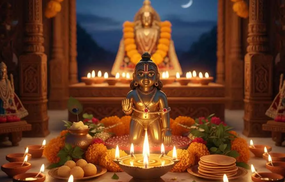 దామోదరాష్టకం: కార్తీక మాసానికి పూర్తి సంస్కృత పాఠం, అర్థంతో