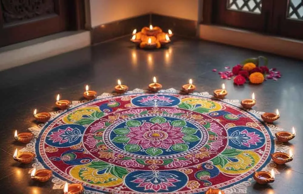 Rangoli in Hindu Tradition