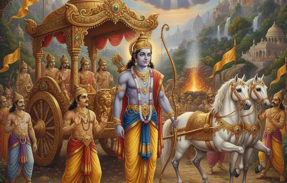 దైవ రథ నిర్మాణం – భక్తి పథం జై శ్రీరామ్! జై హనుమాన్! — సమాచారం మరియు సేకరణ