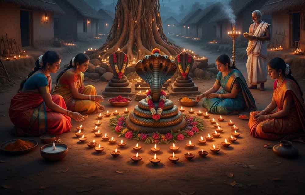 నాగుల చవితి - కార్తీక శుద్ధ చవితి (25 అక్టోబర్ 2025, శనివారం) — పండుగలు