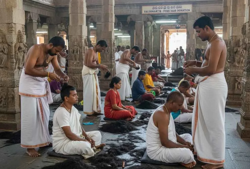 తిరుమల వద్ద జట్ల తిరుగుబాటు నిర్మాణం