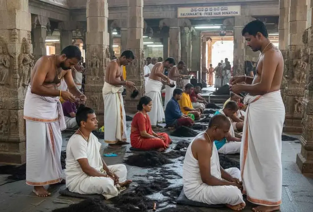 తిరుమల వద్ద జట్ల తిరుగుబాటు నిర్మాణం