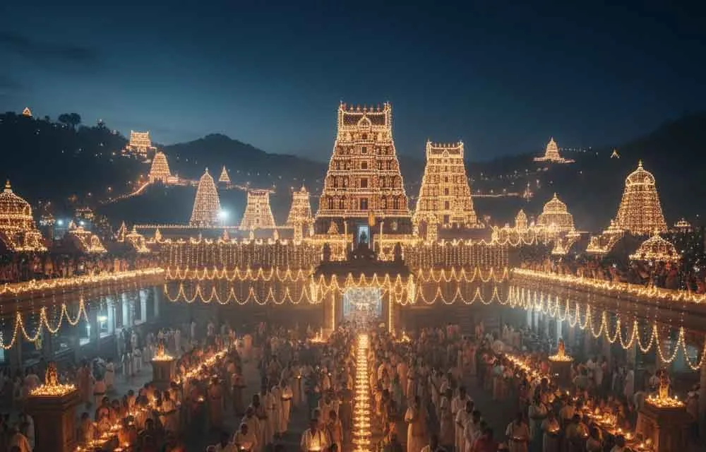 తిరుమల కార్తికపౌర్ణమి వేడుకలు