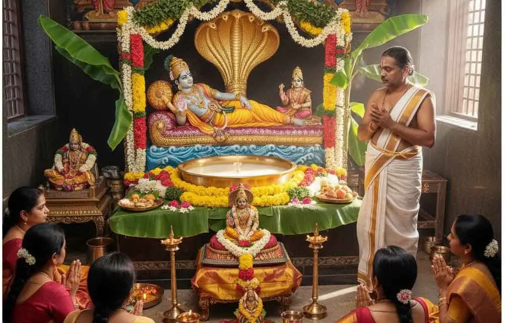 క్షీరాబ్ధి ద్వాదశి పూజ – రాబ్ధిశయన వ్రత విధానం — స్తోత్రమ్, పూజలు, వ్రతాలు