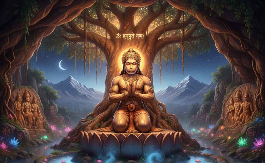 The Eternal Devotion: The Complete Spiritual Story of Lord Hanuman — Hindu Gods