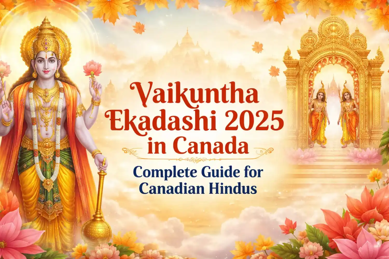 కెనడాలో వైకుంఠ ఏకాదశి 2026: కెనడా హిందువుల కోసం పూర్తి గైడ్ — పండుగలు