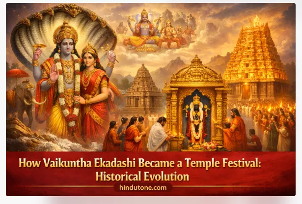 వైకుంఠ ఏకాదశి ఆలయ ఉత్సవంగా ఎలా మారింది: చారిత్రక పరిణామం — ఆలయాలు