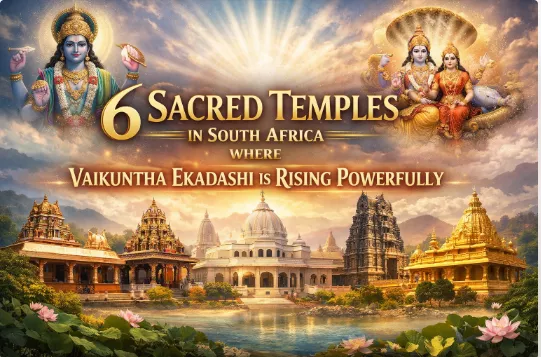 దక్షిణాఫ్రికాలో వైకుంఠ ఏకాదశి జరుపుకునే 6 పవిత్ర ఆలయాలు — ఆలయాలు