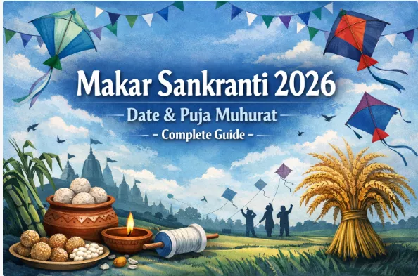 మకర సంక్రాంతి 2026 తేదీ & పూజా ముహూర్తం – సంపూర్ణ మార్గదర్శి — పండుగలు