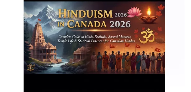 Hinduism in Canada 2026: Complete Guide to Hindu Festivals, Sacred Mantras, Temple Life &amp; Spiritual Practices for Canadian Hindus — Hinduism