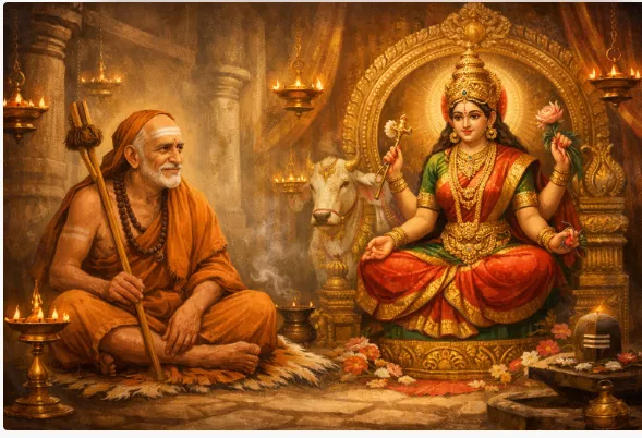 నేనే కామాక్షి: కంచి పరమాచార్య స్వామివారి దివ్య దర్శన అనుభవం — సమాచారం మరియు సేకరణ