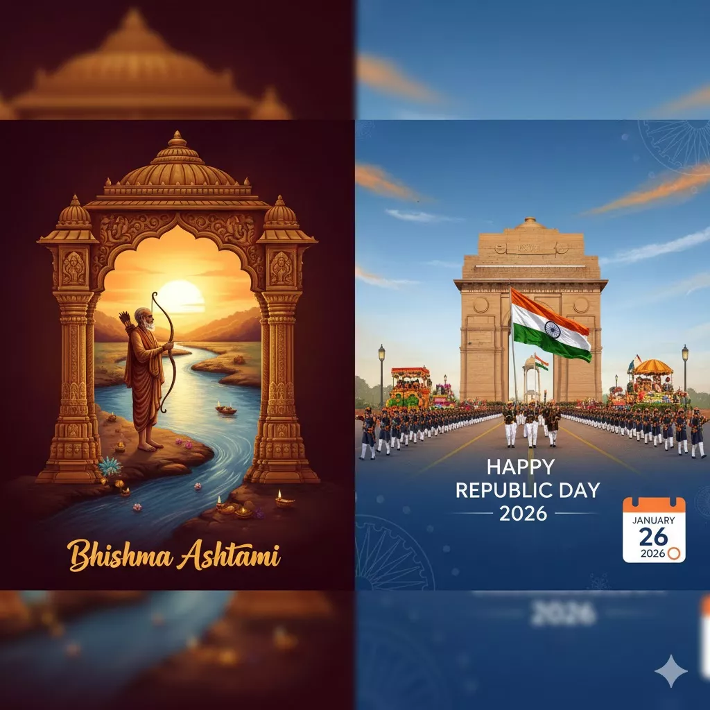 భీష్మాష్టమి &amp; రిపబ్లిక్ డే 2026: జనవరి 26 పంచాంగ విశేషాలు — సమాచారం మరియు సేకరణ