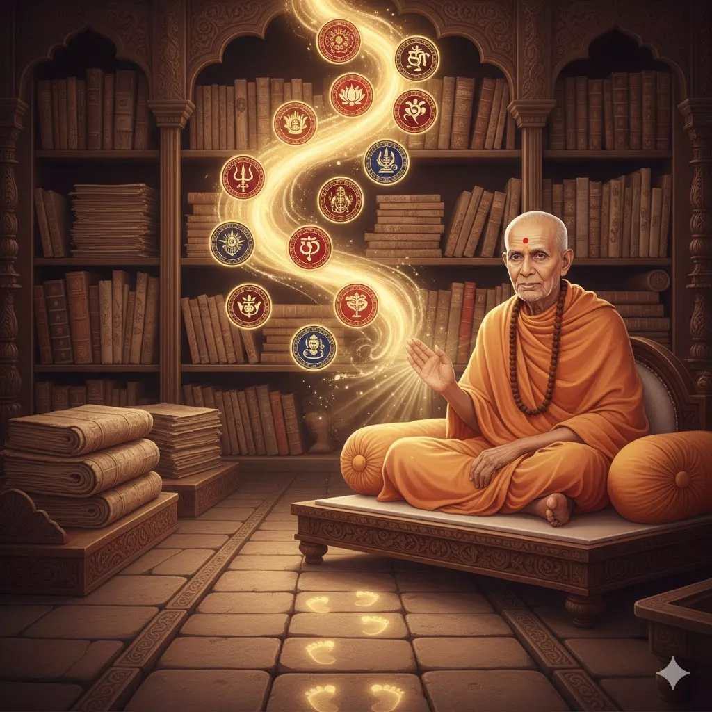 నడిచే దేవుడు | అష్టాదశ పురాణాల మహిమ తెలిపిన కంచి పరమాచార్య అనుగ్రహం — ఆధ్యాత్మికత