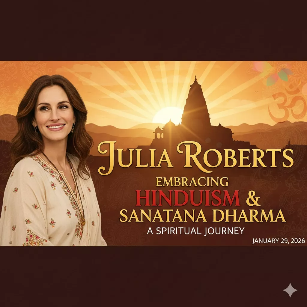 Julia Roberts on Embracing Hinduism &amp; Sanatana Dharma — Hinduism
