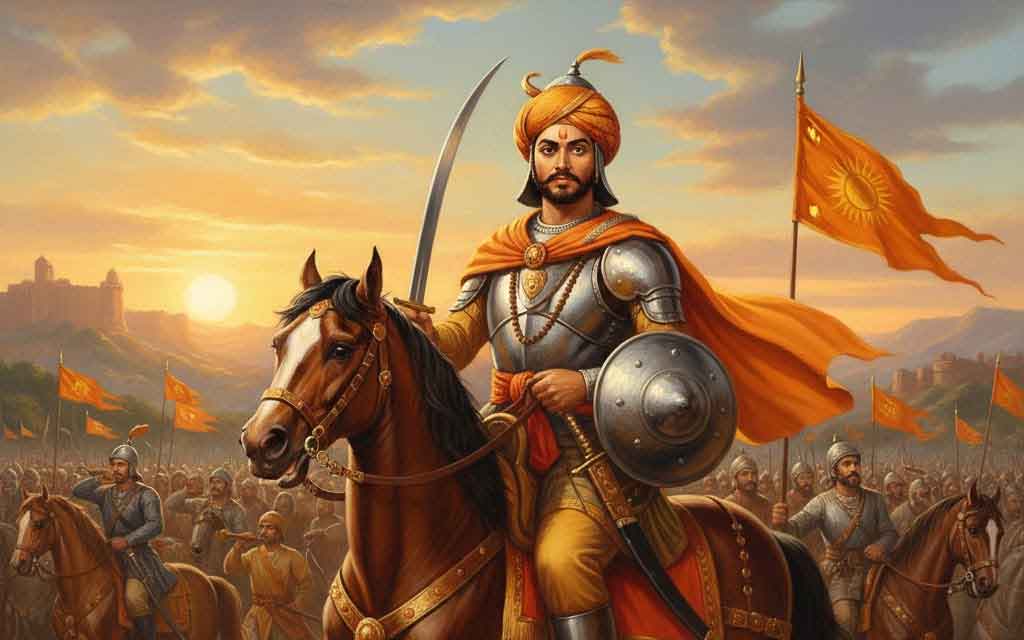 Chhatrapati Sambhaji Maharaj: The Dharmaveer Son of Shivaji – A Devotional Narration of His Valiant Life, Unyielding Faith, and Eternal Legacy — Famous Hindus