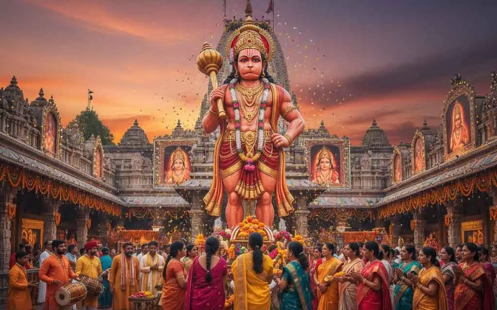 హనుమత్ జయంతి 2027 (తమిళ): తేదీ (గురువారం, 7 జనవరి), మార్గళి అమావాస్య మరియు మూలా నక్షత్ర సమయాలు, వడ మాల మరియు విదేశీ నగరాల తేదీలు — పండుగలు
