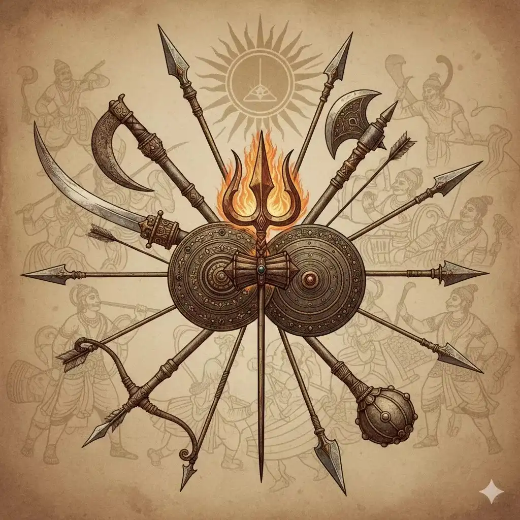 పురాతన భారతీయ అస్త్రాలు – శక్తి మరియు ధర్మానికి ప్రతీకలు — ఆధ్యాత్మికత