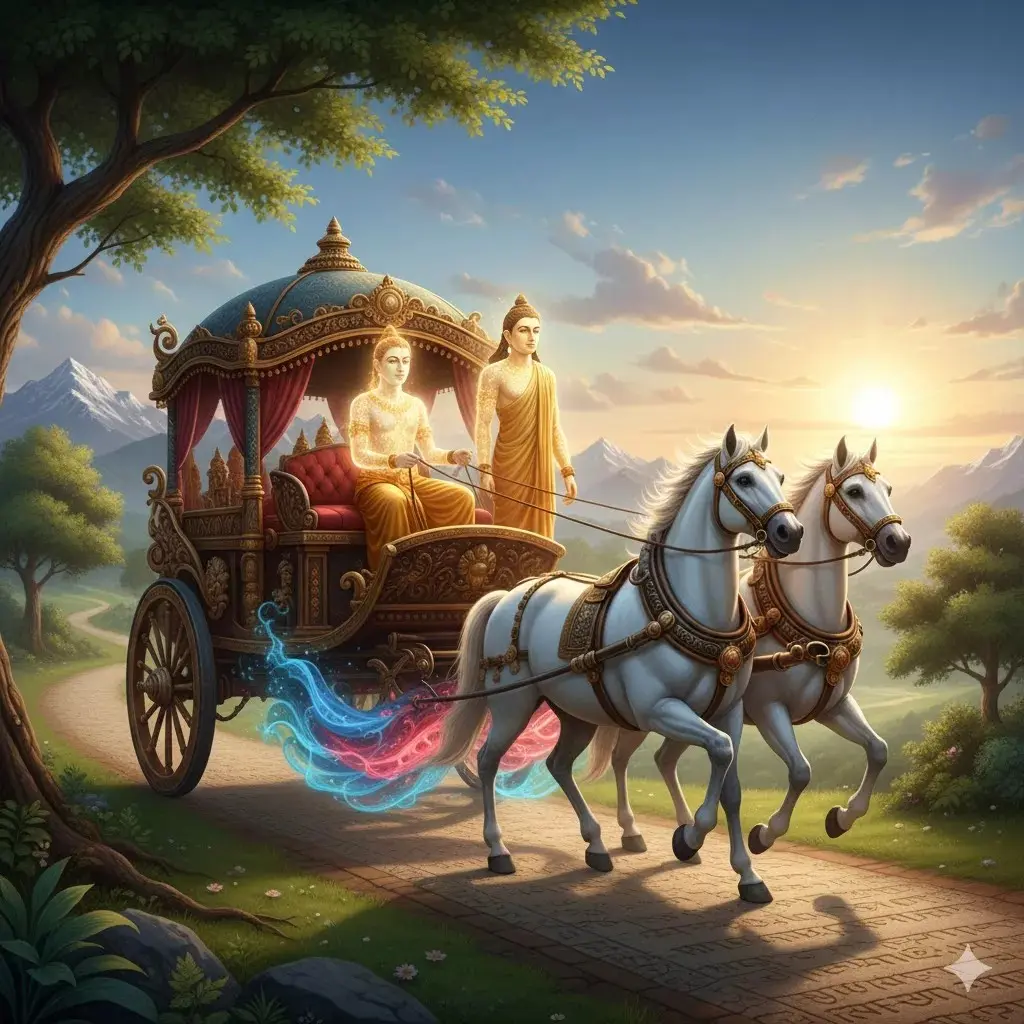 శరీరం రథం – కఠోపనిషత్తు రథ ఉపమానం అర్థం | మనస్సు, బుద్ధి, ఆత్మ వివరణ — ఆధ్యాత్మికత