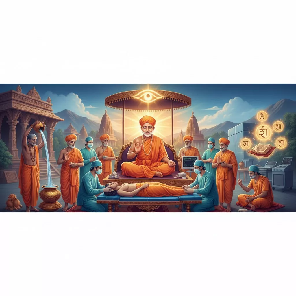 స్వామికి శస్త్రచికిత్స: పరమాచార్యుల కరుణ, శాస్త్రనిష్ఠ & మంత్రస్నానం మహిమ — homebanner